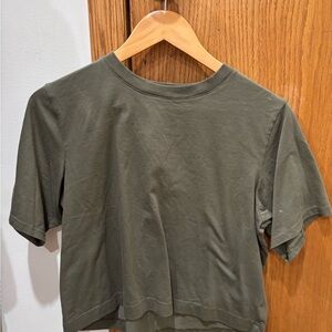 Olive Green Women's Casual Top